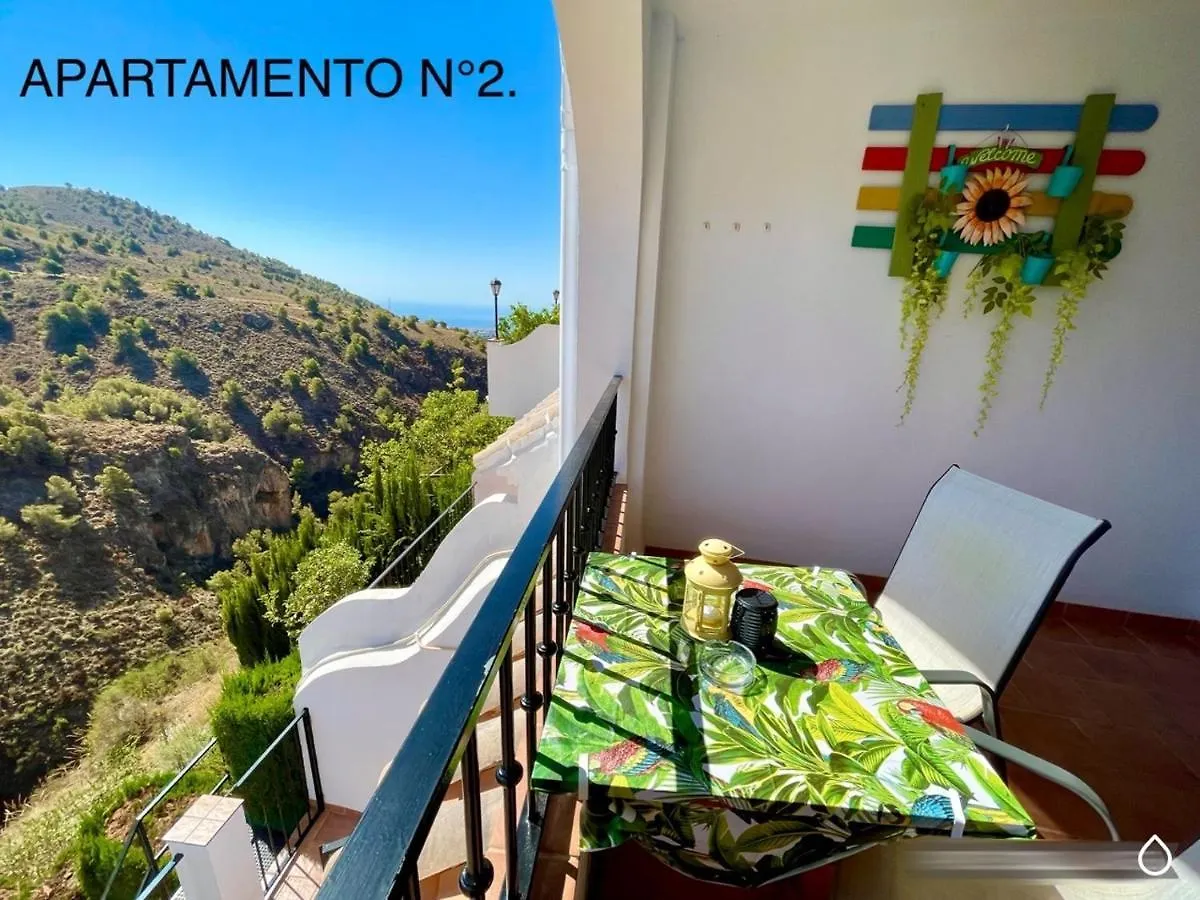 Apartment Apartamentos Axarquia , Frigiliana, Terraza Privada Con Vistas A La Montana Rio Y Al Mar