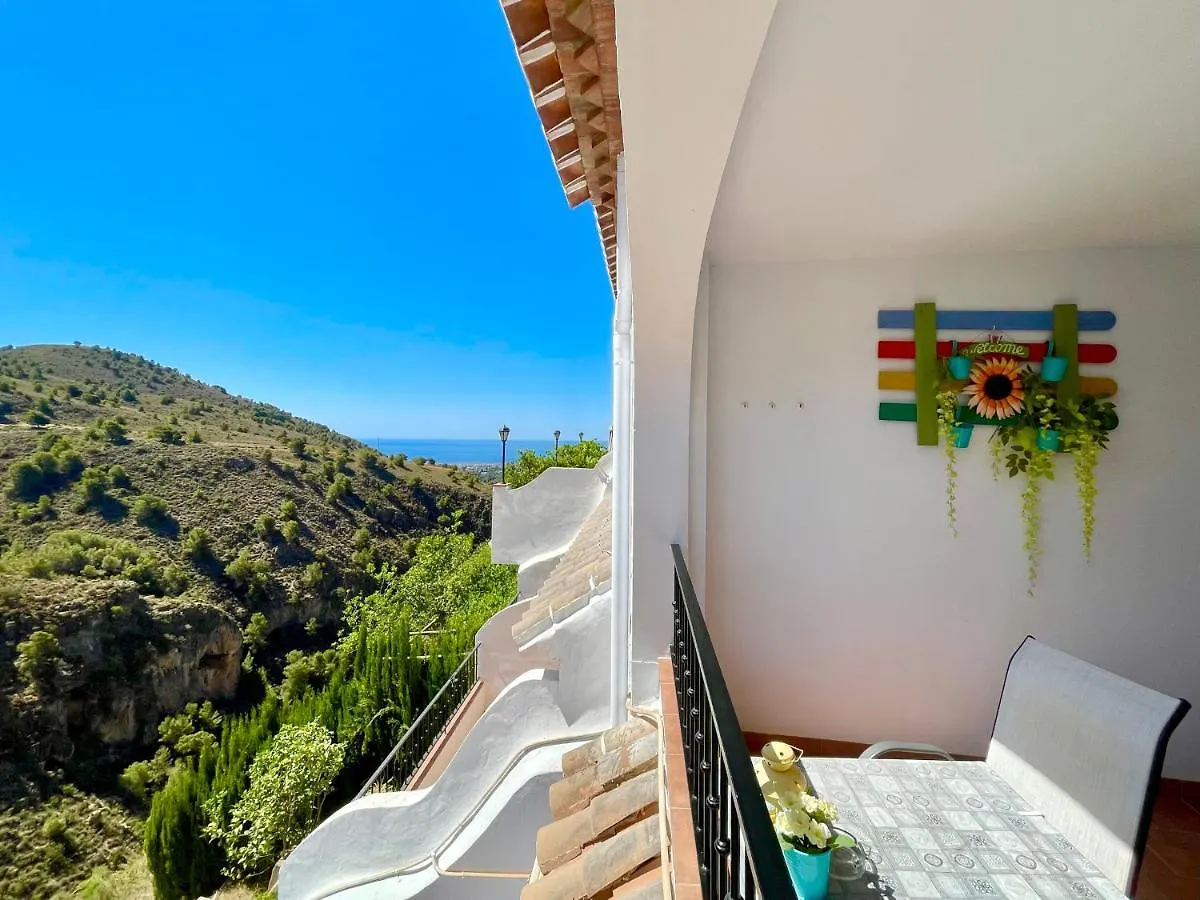 Apartment Apartamentos Axarquia , Frigiliana, Terraza Privada Con Vistas A La Montana Rio Y Al Mar