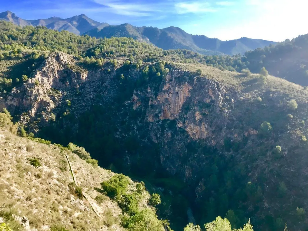 Apartamentos Axarquia , Frigiliana, Terraza Privada Con Vistas A La Montana Rio Y Al Mar Spain