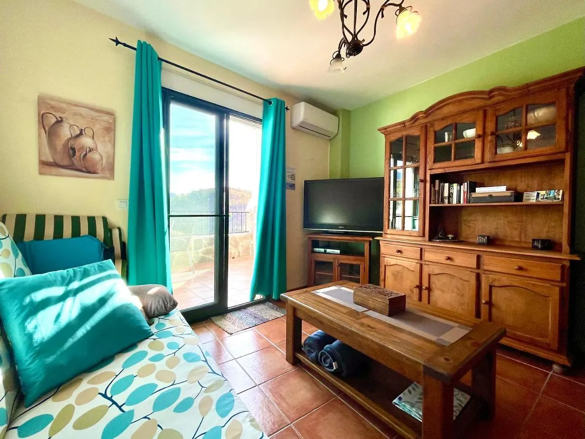 Apartamentos Axarquia , Frigiliana, Terraza Privada Con Vistas A La Montana Rio Y Al Mar Spain