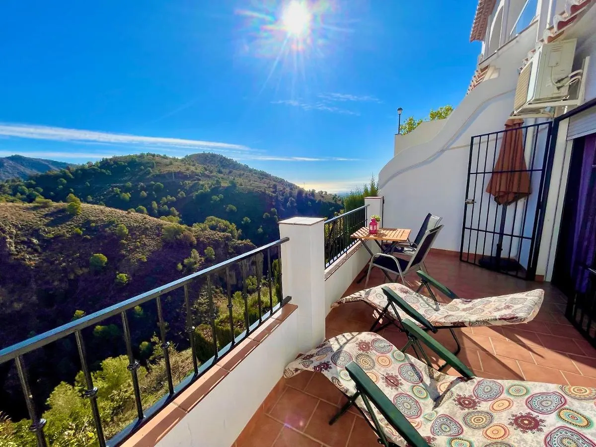 Apartment Apartamentos Axarquia , Frigiliana, Terraza Privada Con Vistas A La Montana Rio Y Al Mar Spain