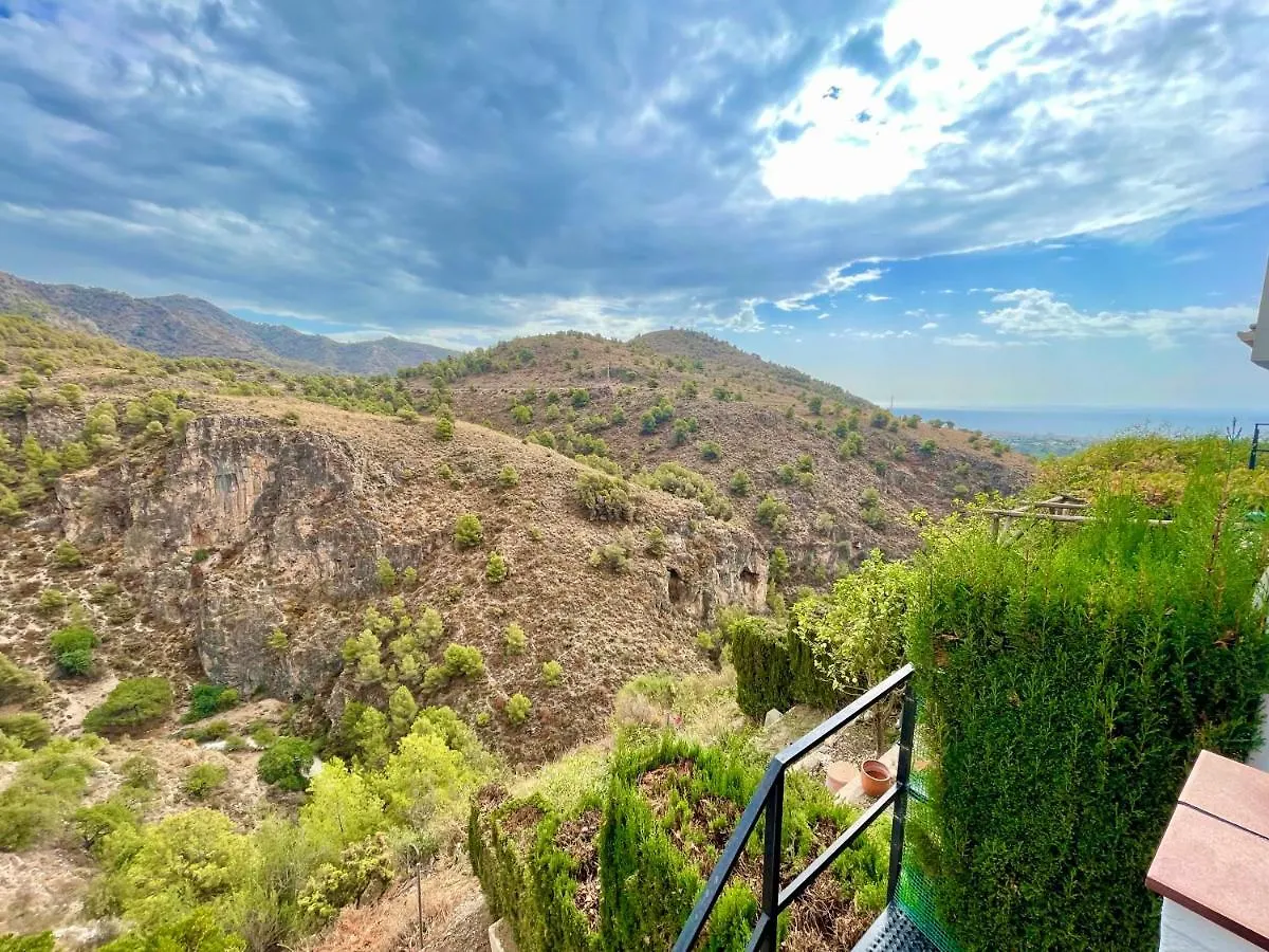 Apartamentos Axarquia , Frigiliana, Terraza Privada Con Vistas A La Montana Rio Y Al Mar Appartamento