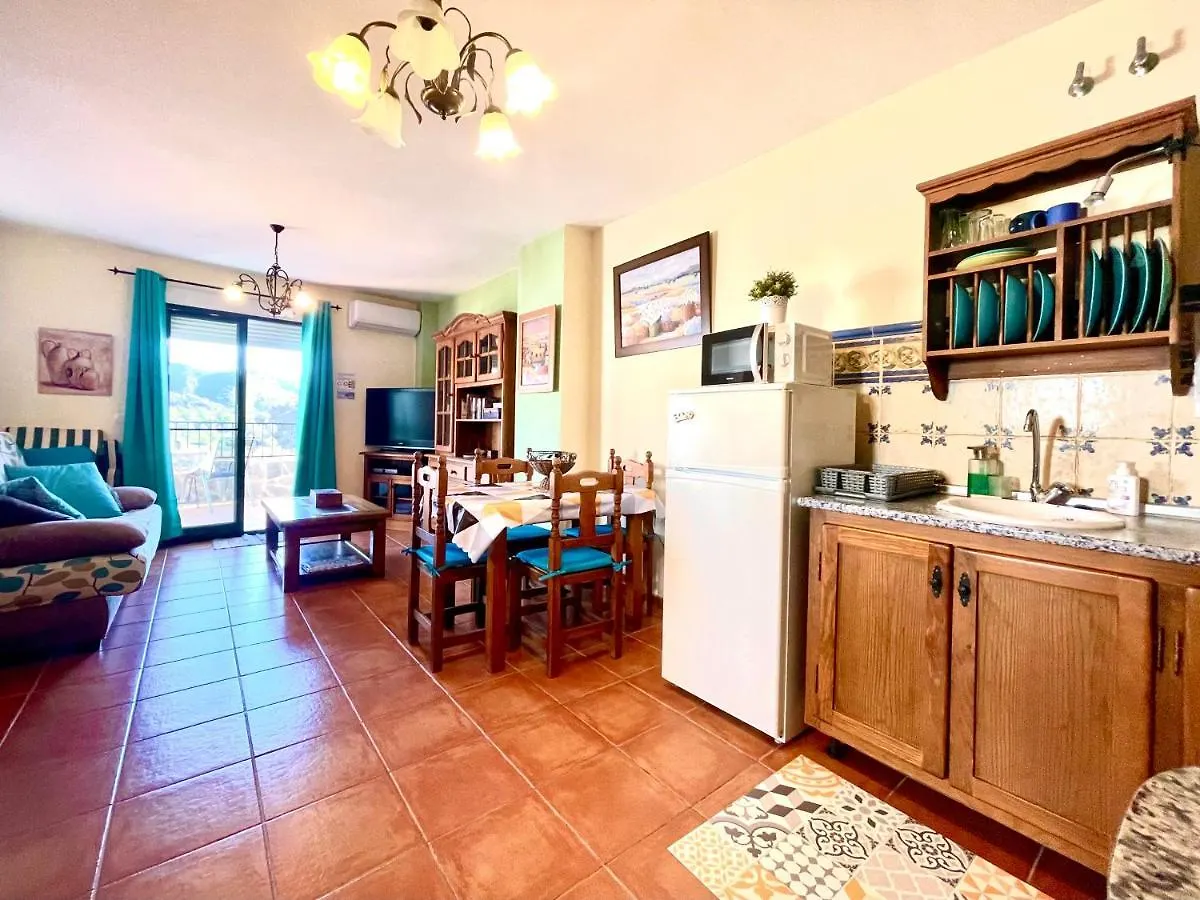 Apartamentos Axarquia , Frigiliana, Terraza Privada Con Vistas A La Montana Rio Y Al Mar Appartamento Frigiliana